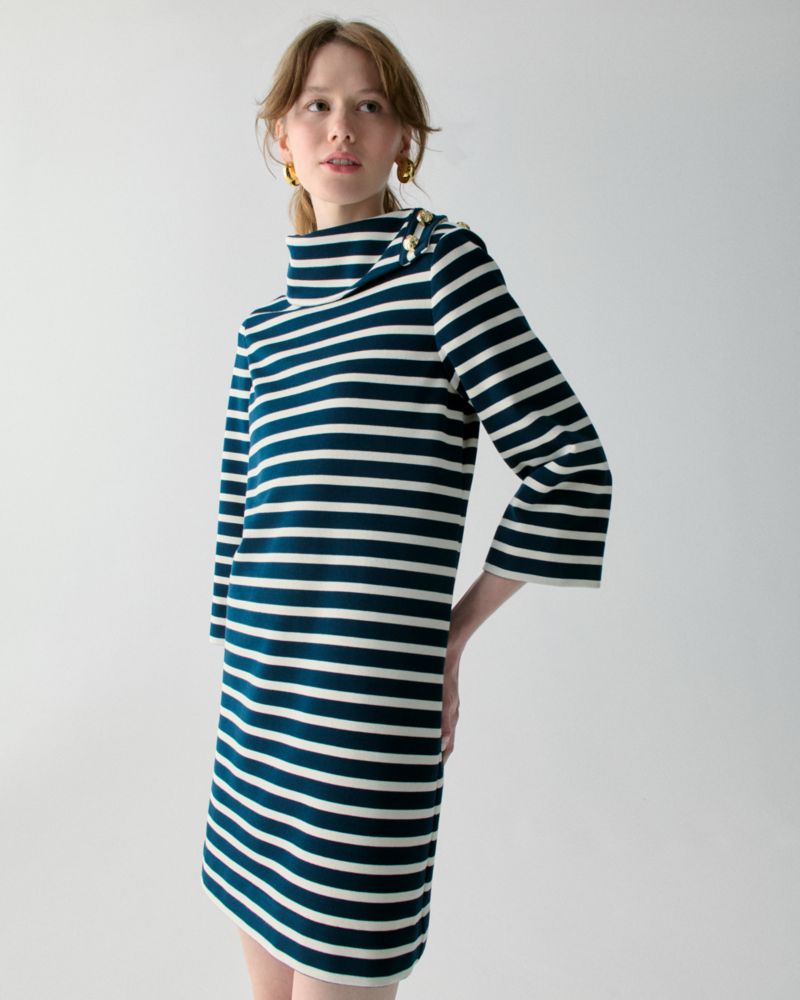 Sailing Stripe Ponte Dress