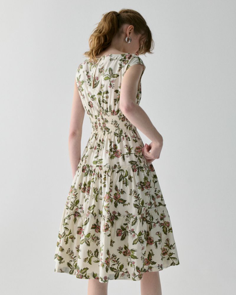 Forest Blooms Blaire Midi Dress