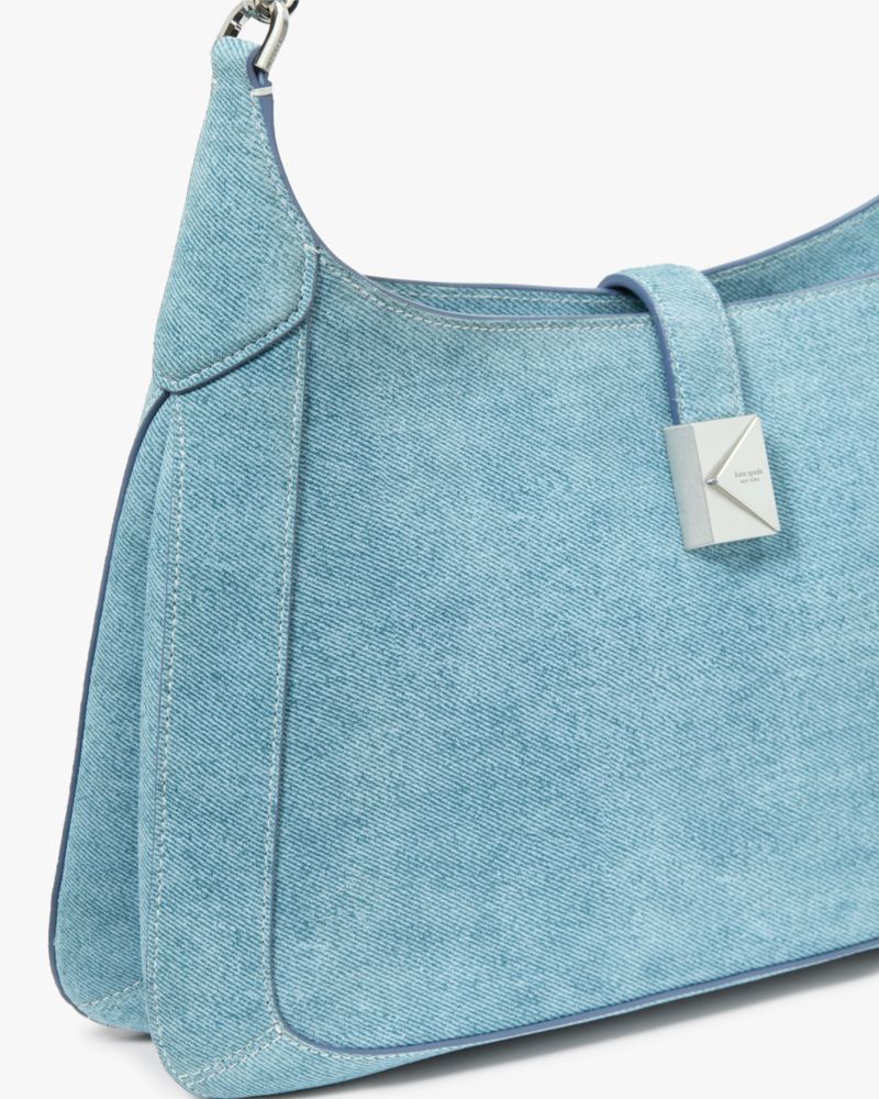 Deco Denim Hobo Bag
