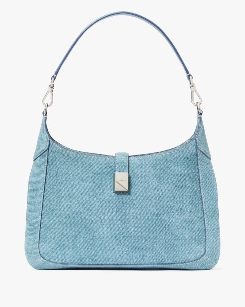 Deco Denim Hobo Bag