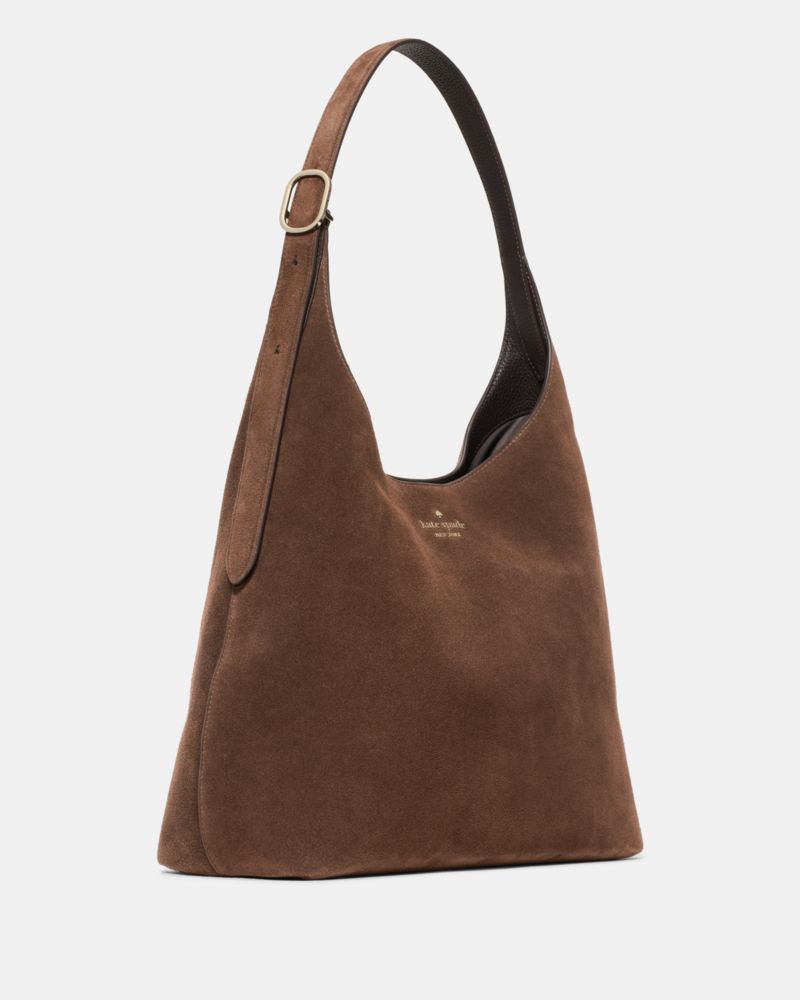 454 Suede Large Shoulder Bag