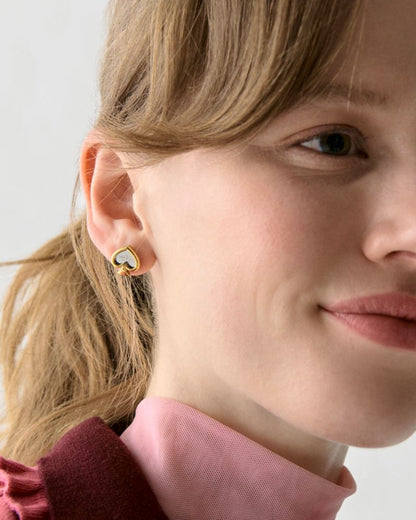 Statement Spade Studs