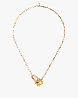 Statement Spade Link Necklace