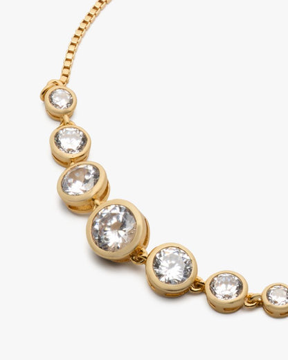 Sparkling Stone Slider Bracelet