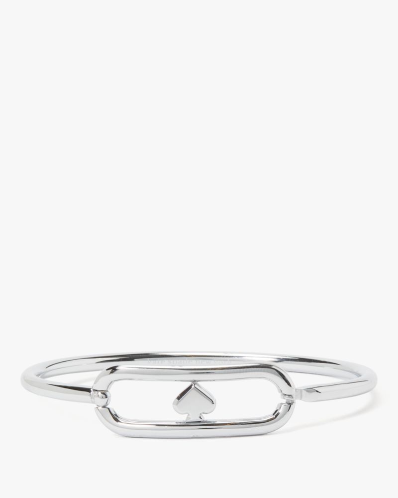 Cut To The Chase Oval Spade Bangle
