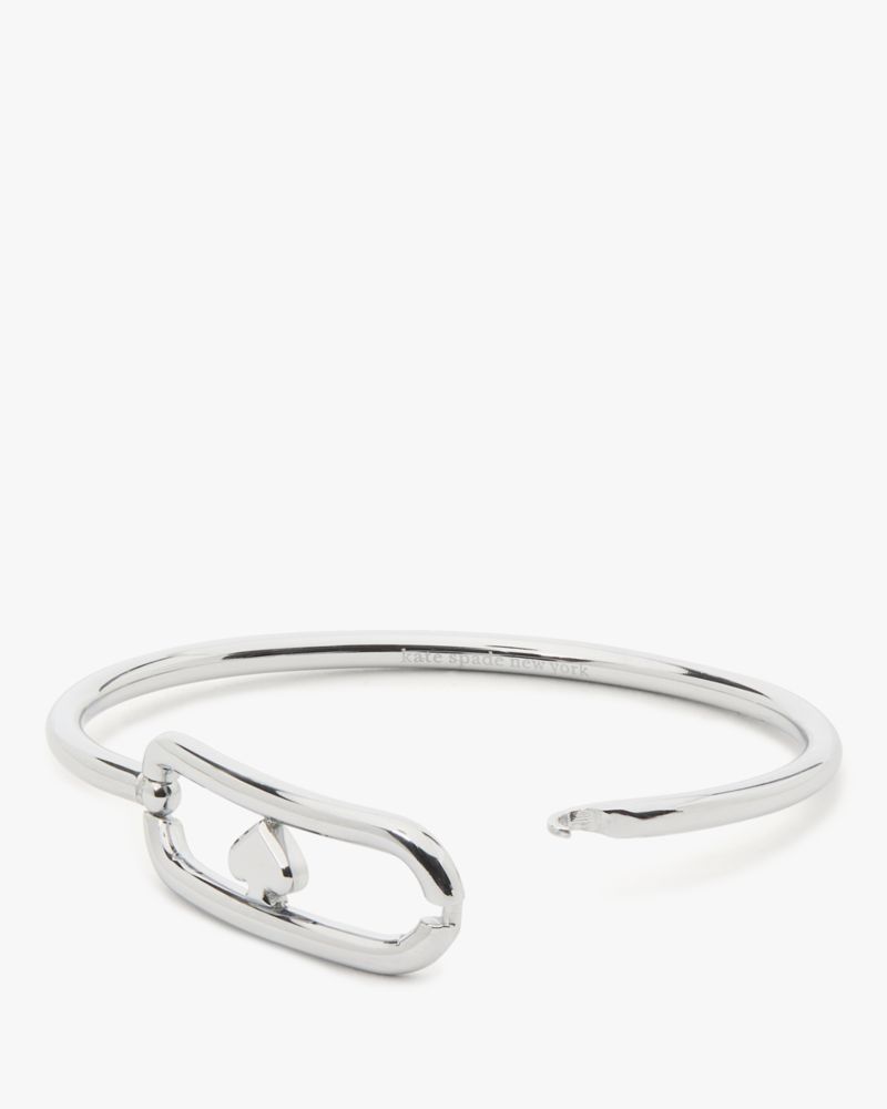 Cut To The Chase Oval Spade Bangle