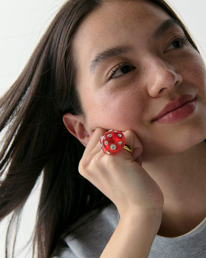 Forest Pop Mushroom Ring
