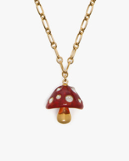 Forest Pop Mushroom Pendant