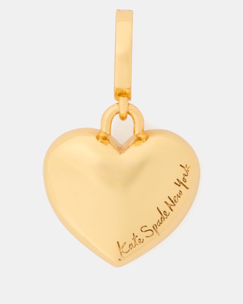 One In A Million Metal Heart Charm