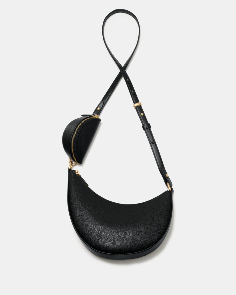 Duo Snake Embossed Crossbody Bag