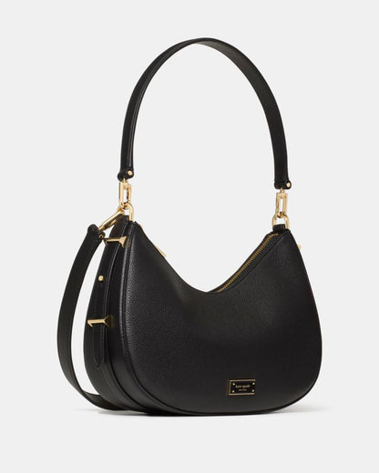 Liv Crinkle Patent Convertible Shoulder Bag