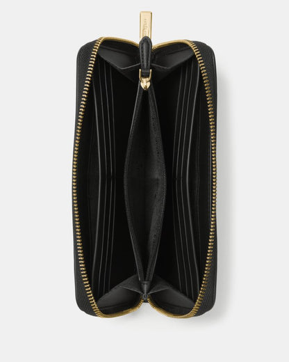 Bridget Crinkle Patent Large Continental Wallet