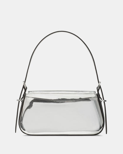 Bridget Shiny Leather Small Flap Shoulder
