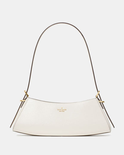 Frankie Textured Patent Leather Small East West Shoulder
