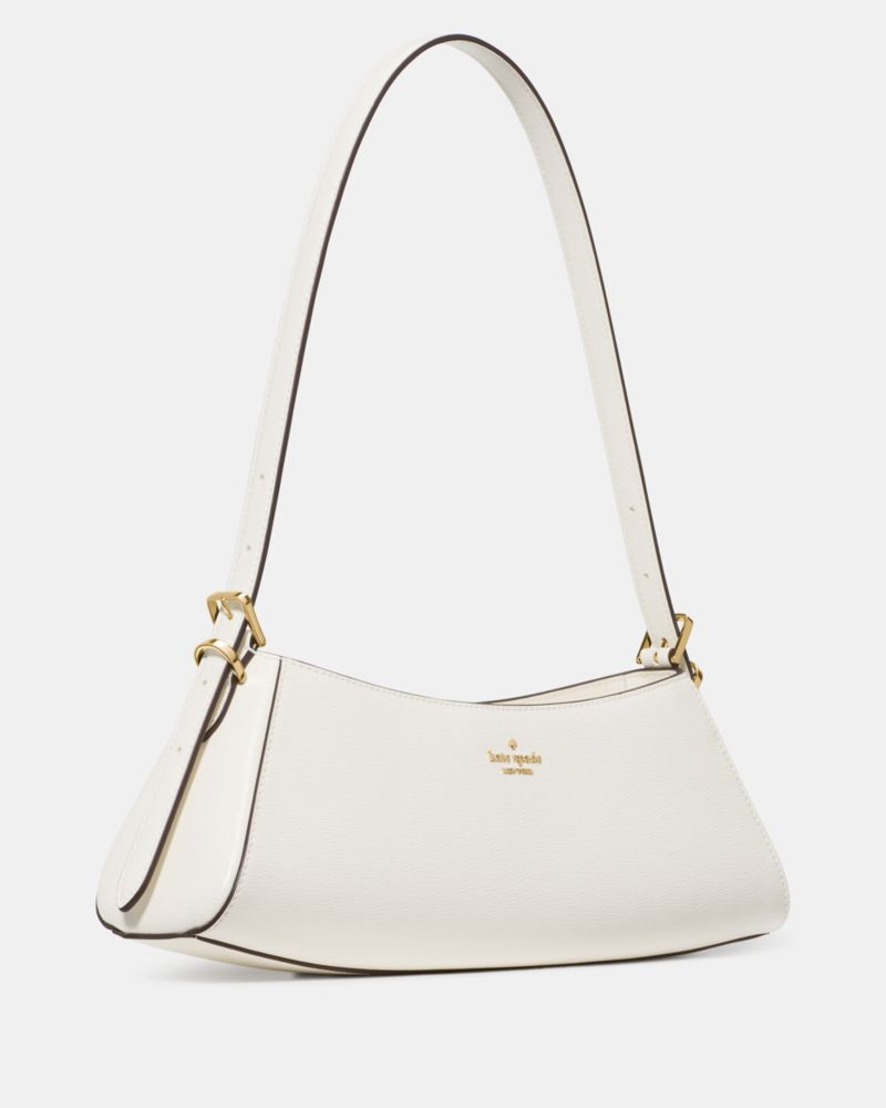 Frankie Textured Patent Leather Small East West Shoulder