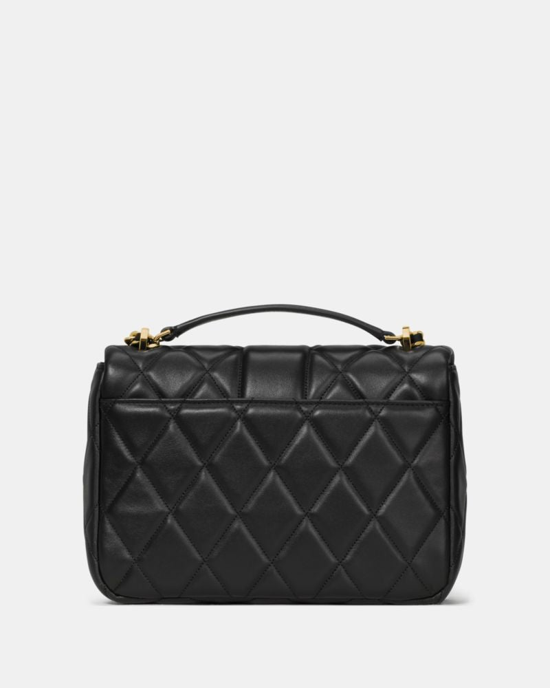 Carey Quilted Small Flap Crossbody