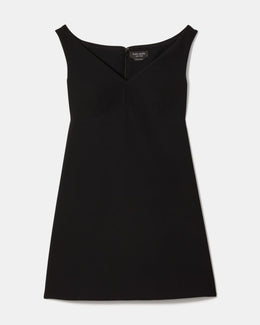 V-neck Mini Dress