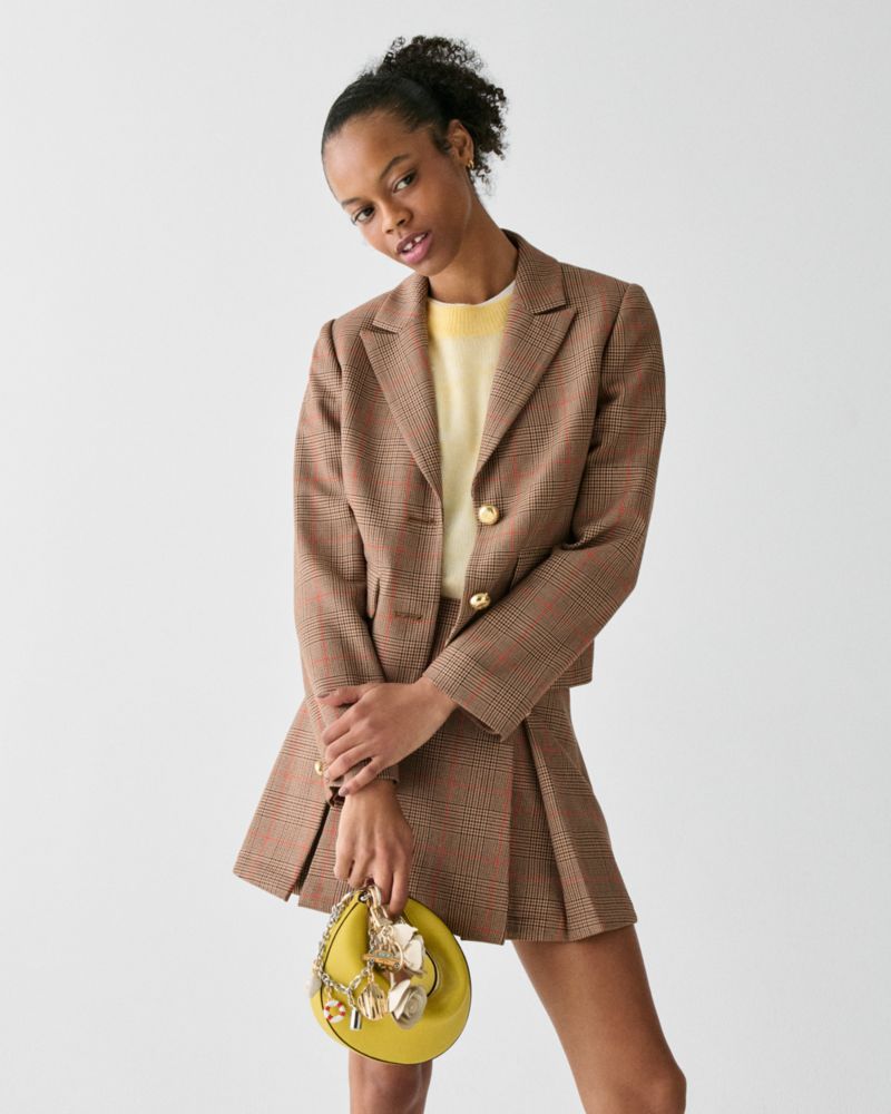 Plaid School Girl Blazer