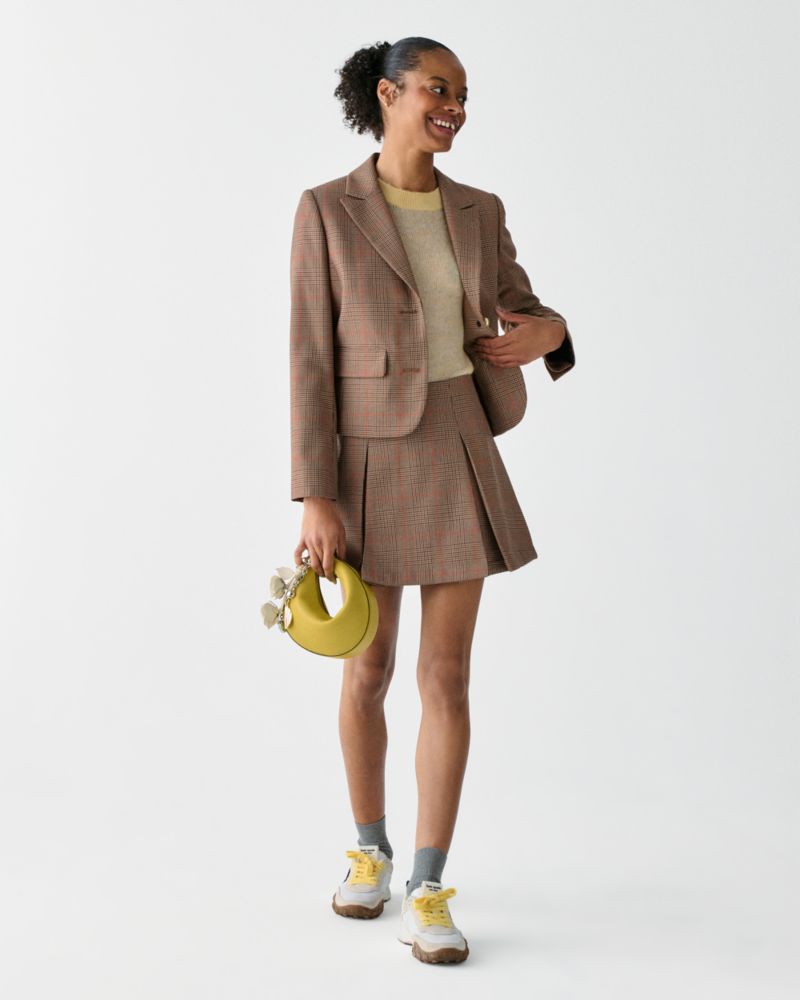 Plaid School Girl Blazer