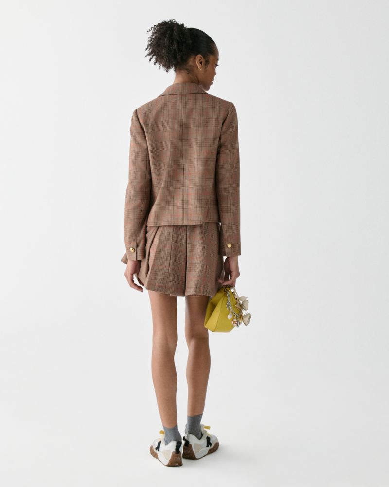 Plaid School Girl Blazer