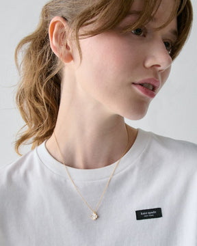 Spade Flower Mini Pendant