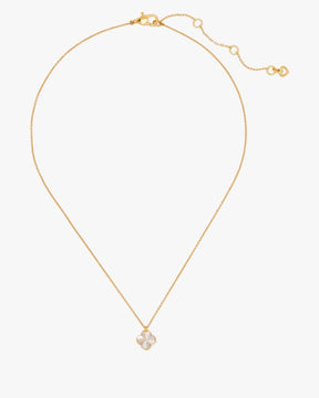 Spade Flower Mini Pendant