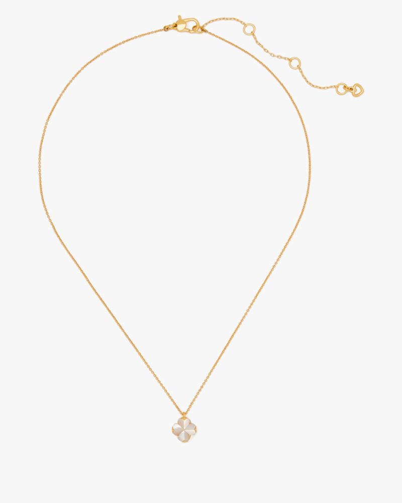 Spade Flower Mini Pendant