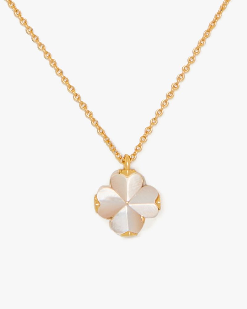 Spade Flower Mini Pendant