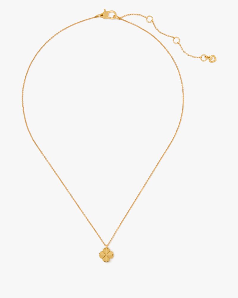 Spade Flower Mini Pendant