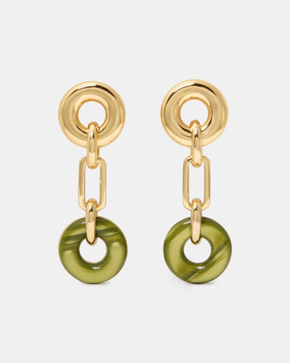 Interlock Linear Earrings