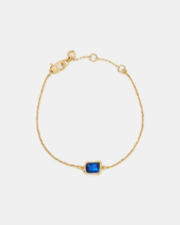 Molten Glass Solitaire Bracelet