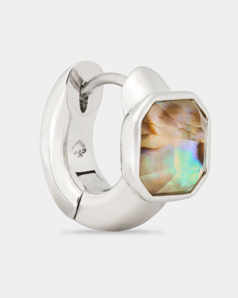 Keep Sparkling Asscher Huggies