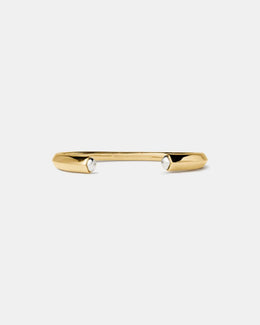 Sculpted Spade Cuff