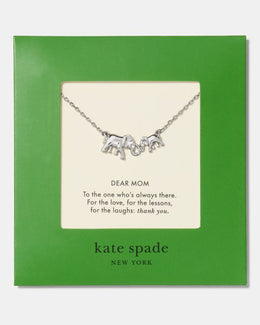 Dear Mom Carded Pendant