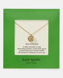 Self-love Club Carded Pendant