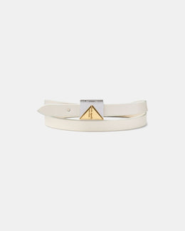 Deco Leather Wrap Bracelet