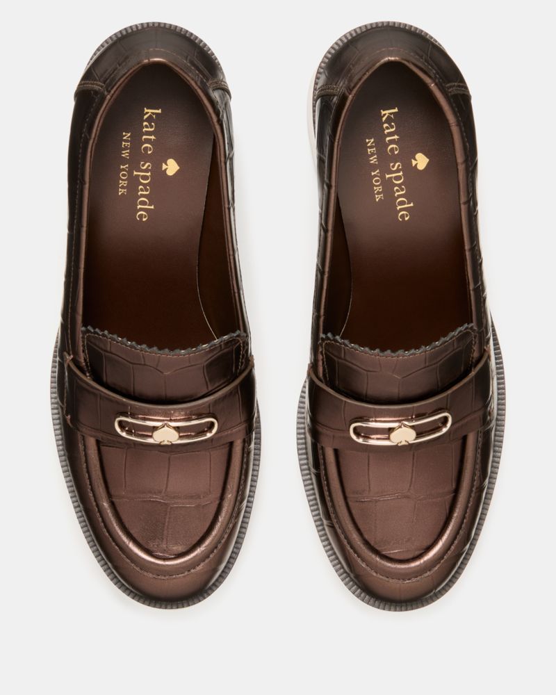 Hallie Heeled Loafer