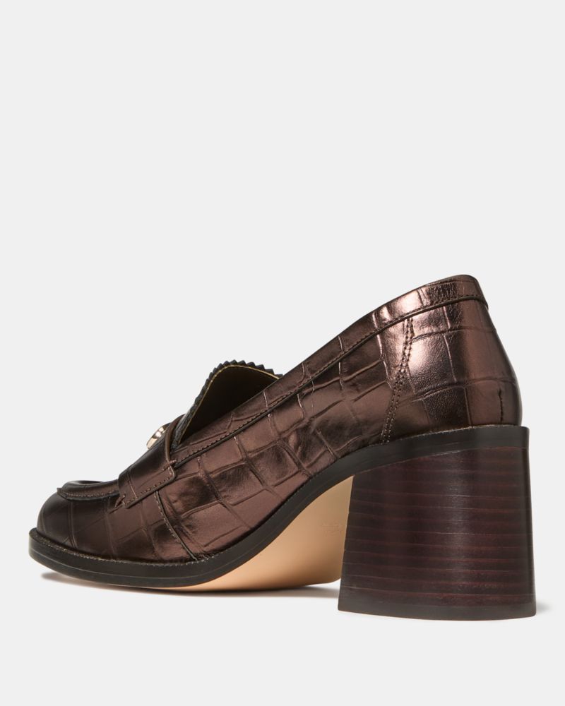 Hallie Heeled Loafer