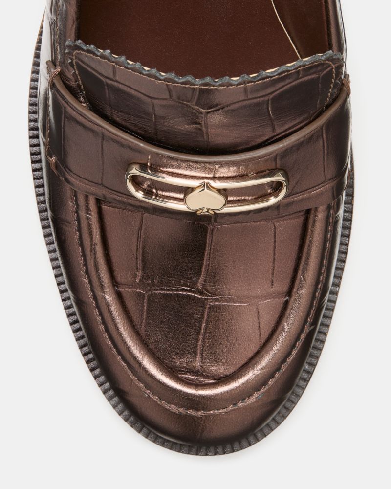 Hallie Heeled Loafer