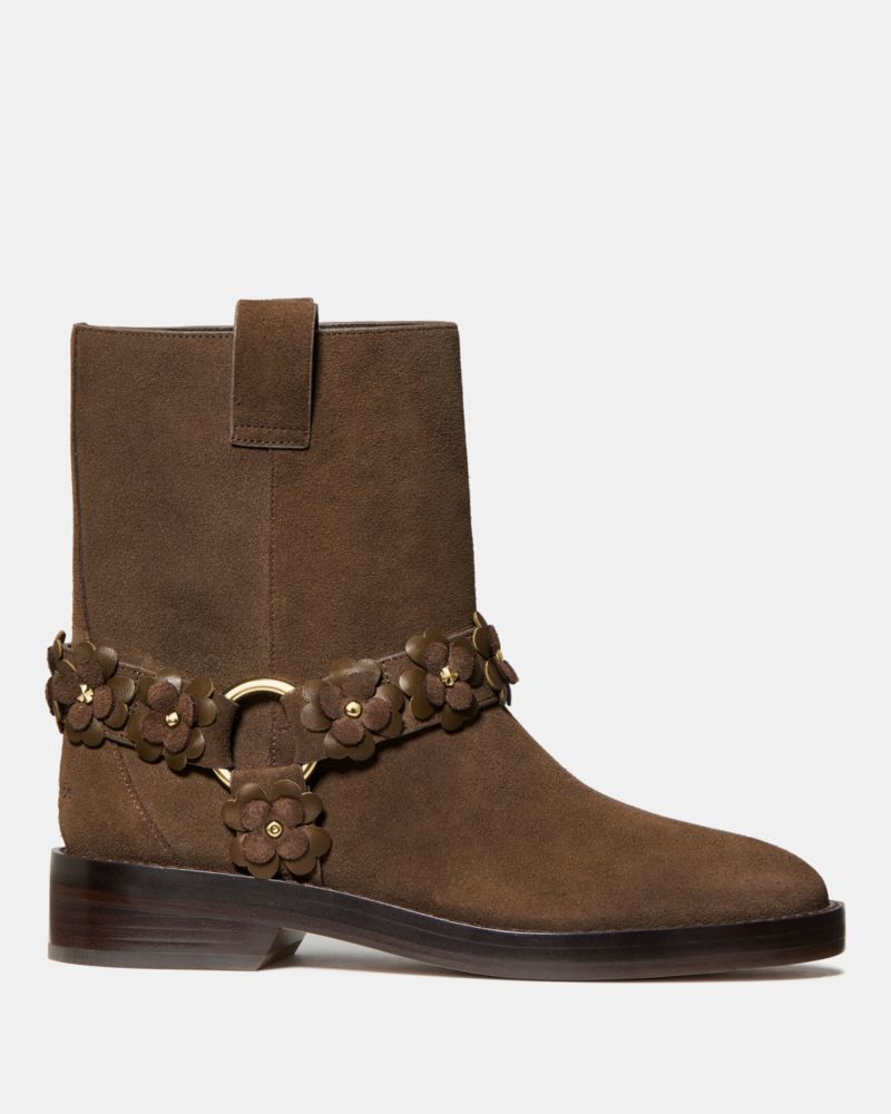 Spade Flower Garden Moto Boot