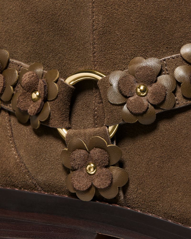 Spade Flower Garden Moto Boot