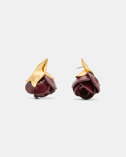 Rose Buds Drop Earrings