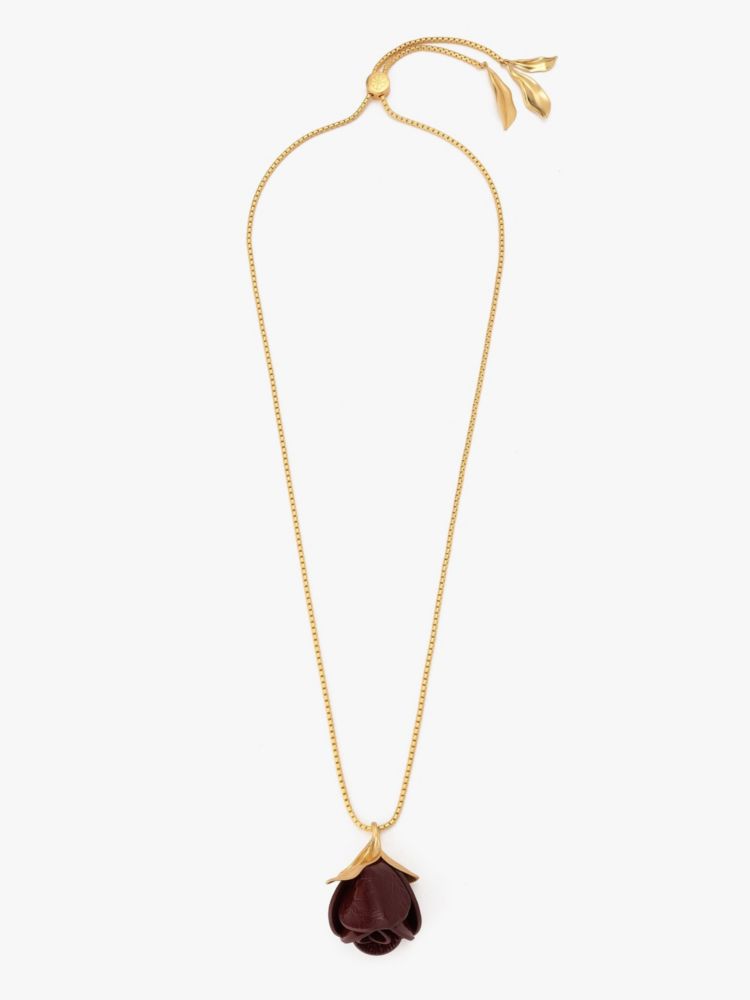 Rose Buds Wrap Necklace