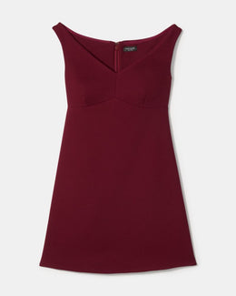 V-neck Mini Dress