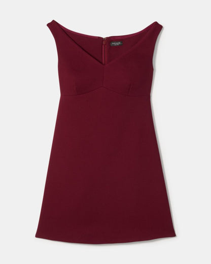 V-neck Mini Dress