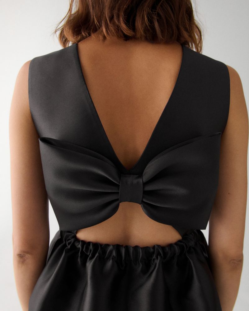 Fit-and-flare Bow Dress