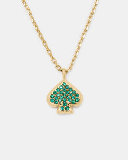 Everyday Spade Pave Mini Pendant