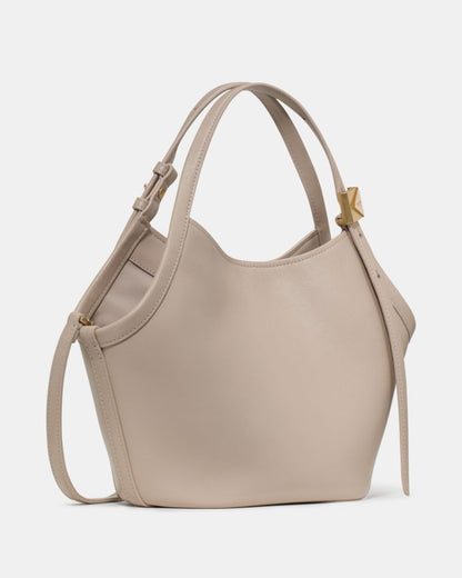 Deco Suede Small Tulip Tote Bag