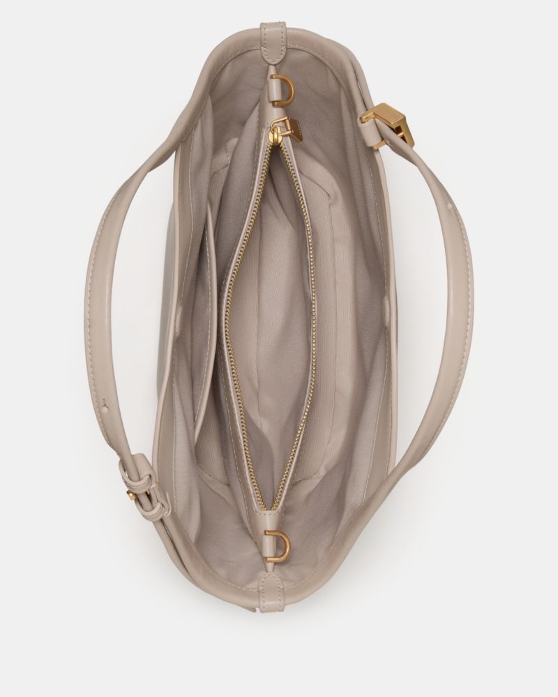 Deco Suede Small Tulip Tote Bag
