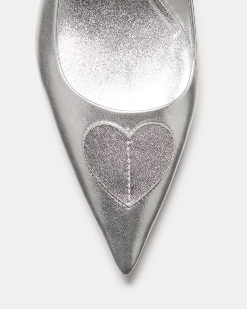 Lover Metallic Slingback Kitten Heel